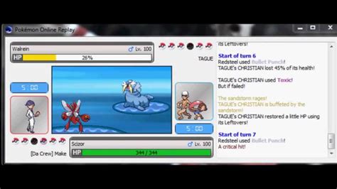 Pokemon Online Scizor Bullet Punch YouTube