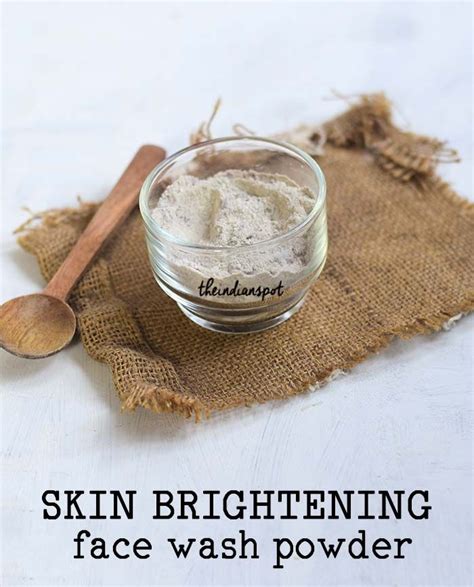 Skin Brightening Face Wash Powder Face Wash Powder Skin Brightening