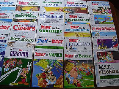 comicsvalue 25 x Asterix Bände 2 30 verschiedene Auflagen