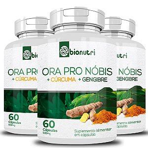 Ora Pro N Bis C Rcuma Gengibre Mg C Psulas Ninho Verde