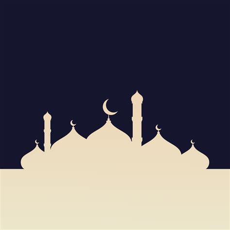 Mosque Background vector Illustration 12988586 Vector Art at Vecteezy