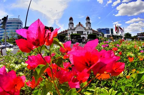 The Historic Area Of Semarang The Tugu Muda Monument And The