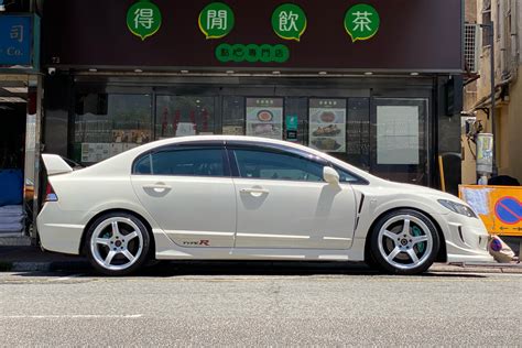 Honda Civic Fd Type R Advan Racing Tc Racing White Kwok Wah