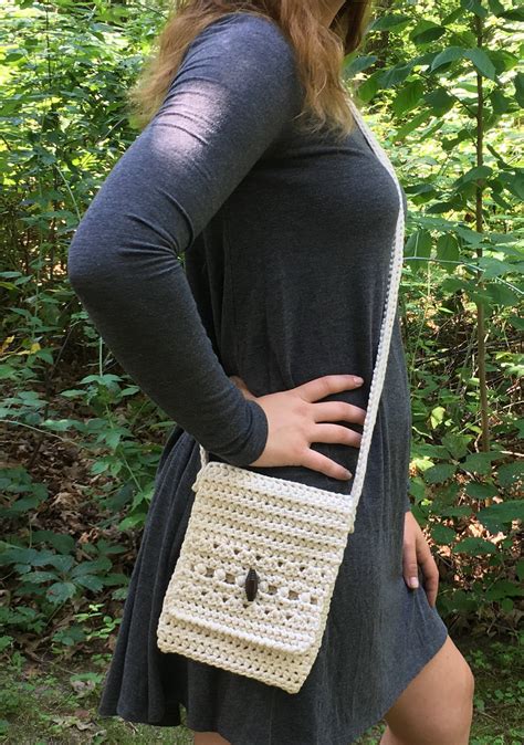 Easy Cross Body Bag Pattern Crochet Pattern Crossbody Purse Etsy