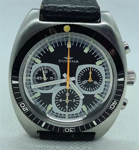 Dugena Gen Ve Chronograph Kaliber Valjoux Men Um S At