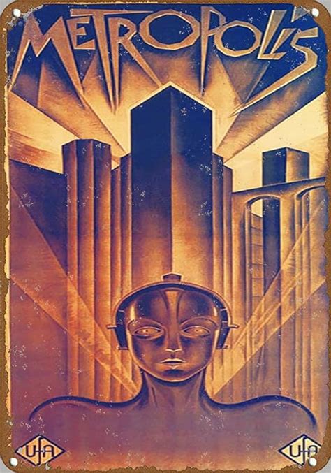 Amazon De Badezimmer Dekor Fritz Lang Metropolis Science Fiction