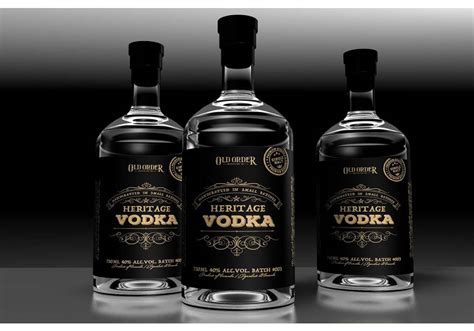 Creative Vodka Label Design Inspiration 2021 Design And Packaging Inspiration Blog