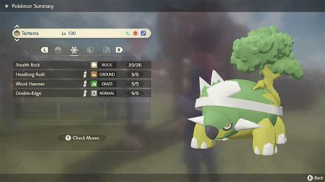 Pokemon Legends Arceus Shiny Alpha Torterra 6iv Gv Trained