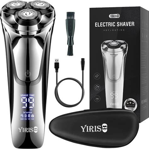 Barbasol Rechargeable Electric Wet And Dry Rotary Shaver