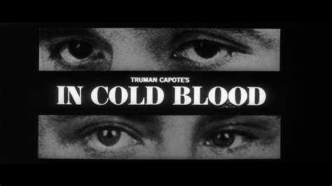 De sang froid In Cold Blood 1967 Bande annonce d époque restaurée