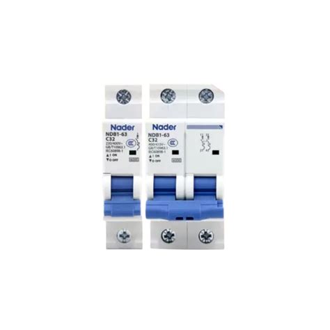 Nader Miniature Circuit Breaker Ndb A A Ac V P P P