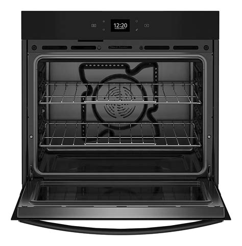 Whirlpool 27 Smart Built In Single Electric Wall Oven With Air Fry Black Woes5027lb Best Buy