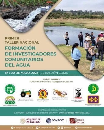 Taller Nacional Formaci N De Investigadores Comunitarios Del Agua