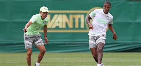 Palmeiras abre a sexta feira treino técnico em campo reduzido PTD