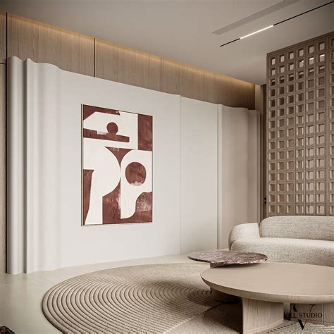 Minimal Modern Living Room Kuwait Behance