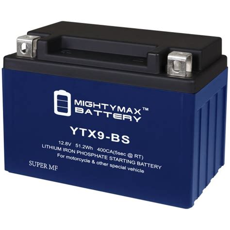 YTX9 BSLIFEPO4 12 Volt 8 AH 300 CCA Lithium Iron Phosphate LiFePO4