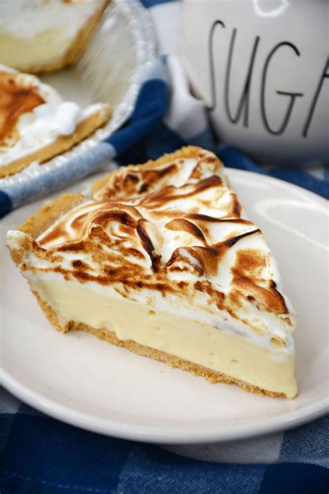 Magic Lemon Pie - CheekyKitchen