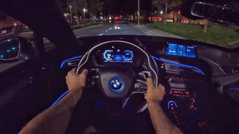 2019 Bmw I8 Roadster Pov Night Drive 3d Audio Asmr Youtube