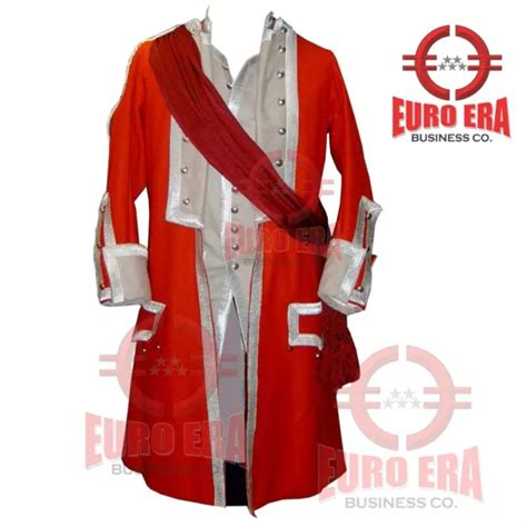 NAPOLEONIC 17TH 18TH Century British Army Military Officer Frock Coat