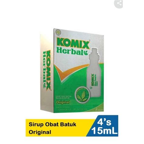 Jual Komix Komix Herbal Komix Sirup Komik Obat Batuk Shopee