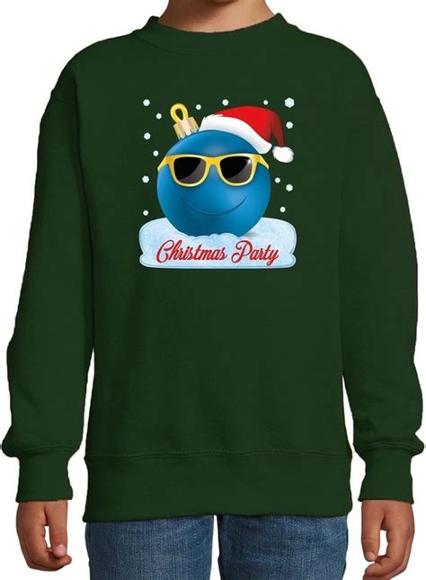 Foute Kersttrui Sweater Christmas Party Met Coole Stoere Kerstbal