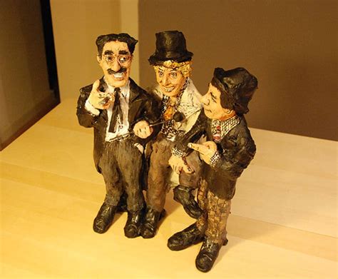 Marx Brothers Sculpture Handmade Paper Mache Figures Etsy