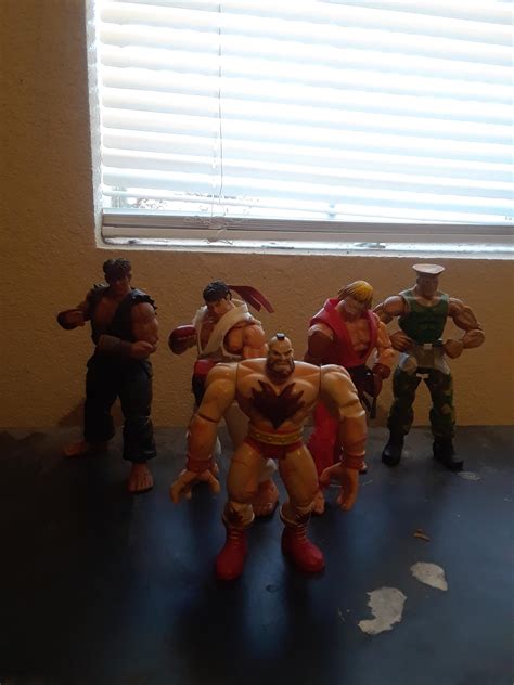 My Street Fighter figure collection so far : r/ActionFigures