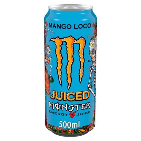 Monster Cans 500ml X12 Livewell Vending