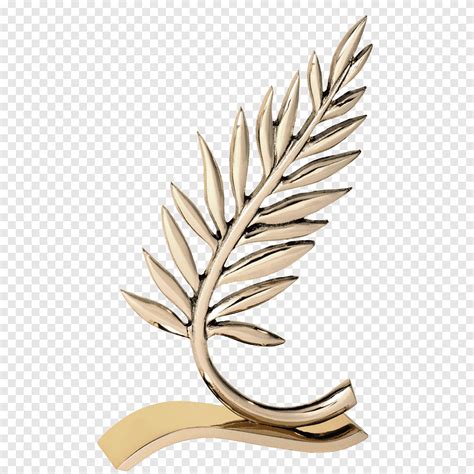 Bronze Palme D Or Gold Glass Bronze Palme Png PNGEgg