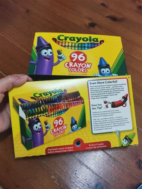 Crayola 96 Crayon Colors Hobbies And Toys Stationery And Craft Stationery And School Supplies On