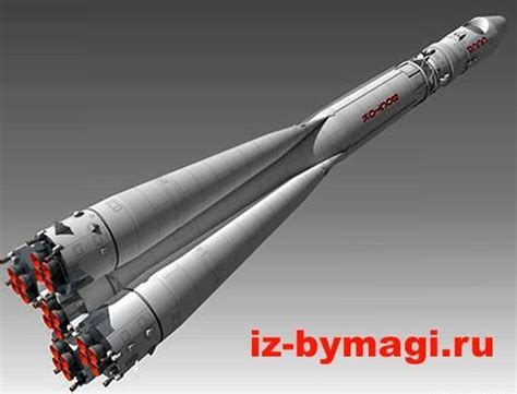 Paper Model of the Vostok 1 Rocket