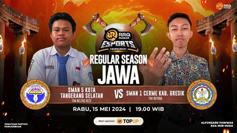 Sman Kota Tangerang Selatan Vs Sman Cerme Rrq Mabar Esport Jawa