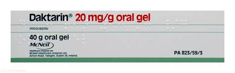 Buy Daktarin Oral Gel For Thrush Miconazole Online In Ireland