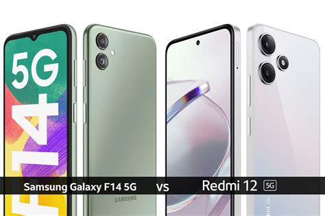 Samsung Galaxy F14 5g Vs Redmi 12 5g Comparison