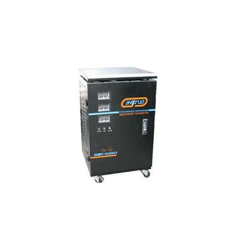 Стабилизатор CНВТ-15 000/1 ЭНЕРГИЯ New Line, однофазный для дома 15 кВА