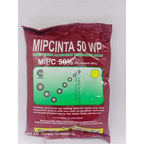 Jual Insektisida Mipcinta Wp Kemasan Gram Shopee Indonesia