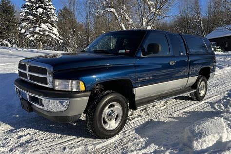 No Reserve One Owner 49k Mile 2000 Dodge Ram 1500 Laramie Slt Quad Cab 4x4 For Sale On Bat