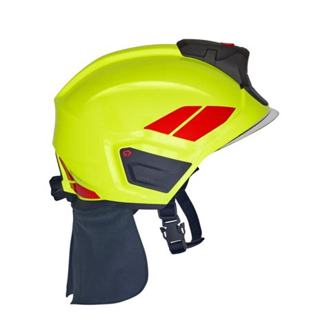 Feuerwehrhelm Rosenbauer Heros H Nachleuchtend