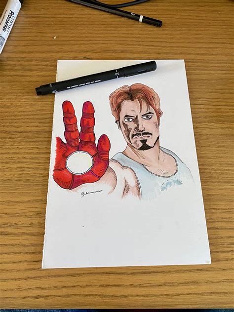 Tony Stark by BMIllustration on DeviantArt