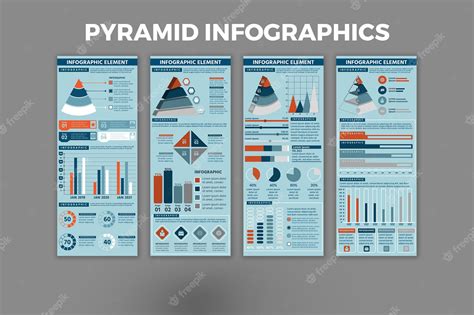 Premium Vector | Pyramid Infographic Template