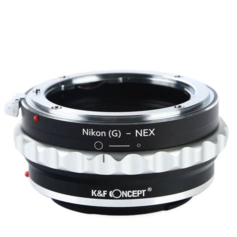 K F Concept Adapter For Nikon G Mount Lens To Sony E Mount Nex A