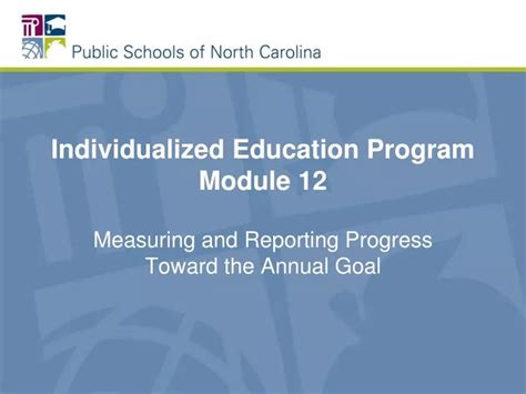 Ppt Individualized Education Program Module Powerpoint