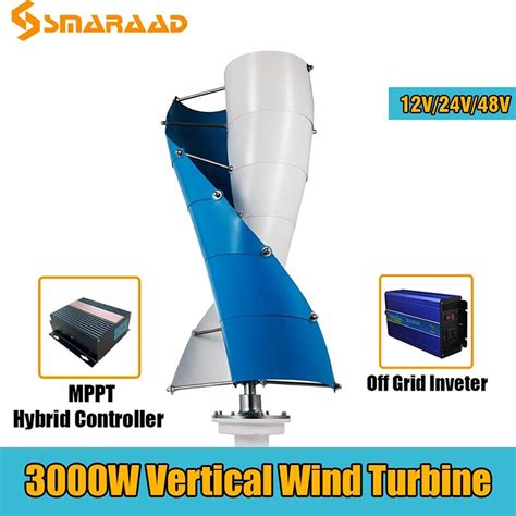 Generador De Tubina E Lica De W Turbina Vertical Molino De Viento