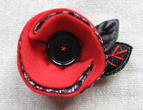 Felt Poppies - Handmade Flower Crafts