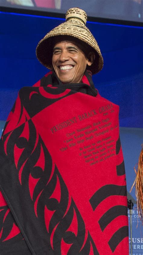 With Blanket Ceremony American Indians Give Obama A Warm Embrace