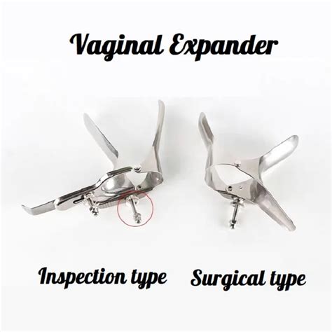 1PC Stainless Steel Vagina Expansion Device Adult Genitals Anal Vaginal