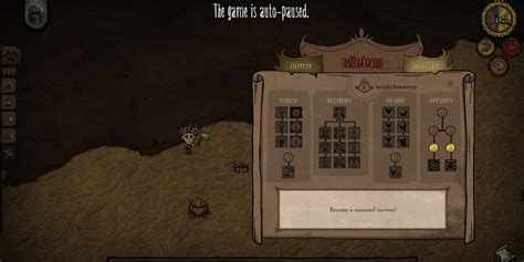 Don T Starve How To Use Wilson S Insight Points