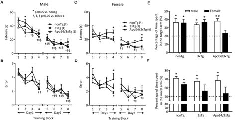 Apoe4 Contributes To The Sex Dependent Early Deficits Of Spatial Download Scientific Diagram