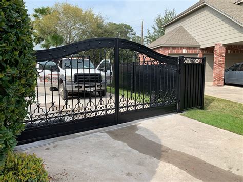 Aluminum Driveway Gates | Fence Geeks | Wrought Iron Fences, Gates, and ...