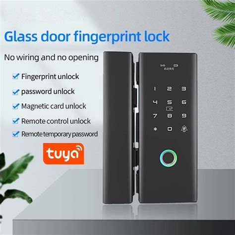 Bluetooth Tuya Smart APP Biométrico Impressão Digital Lock Controle